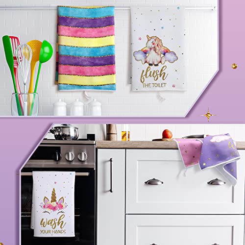 4 Pcs 24 x 16 Inches Absorbent Hand Towels G795846