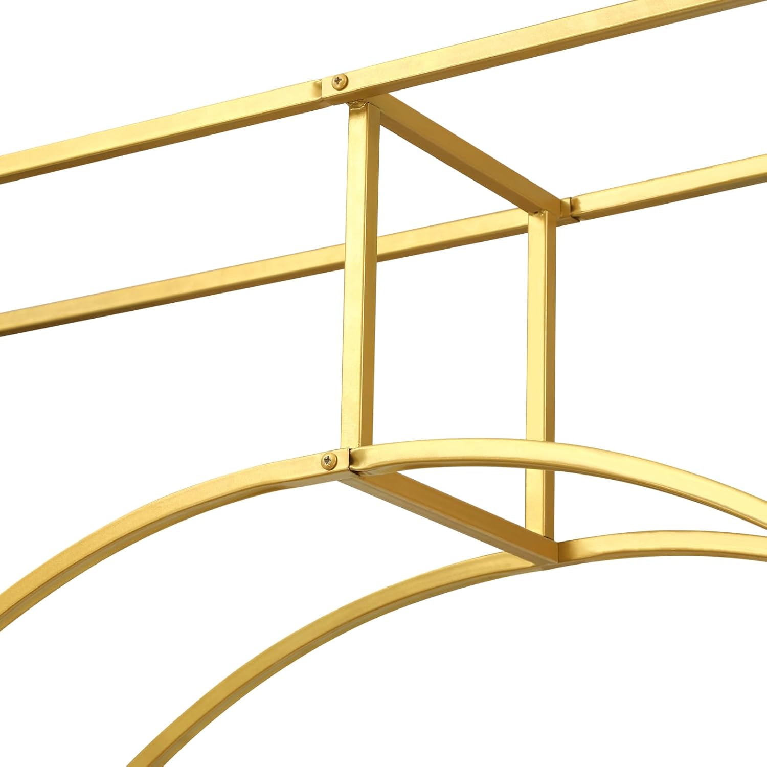Gold Metal Double Arch Wedding Backdrop Stand W82130