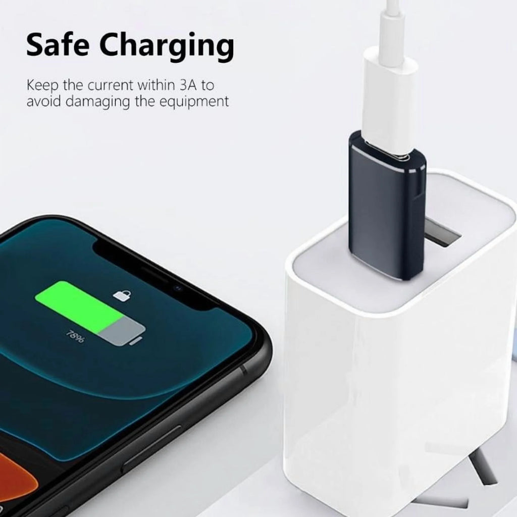 USB C Female to USB A Male Cable Adapter J594082