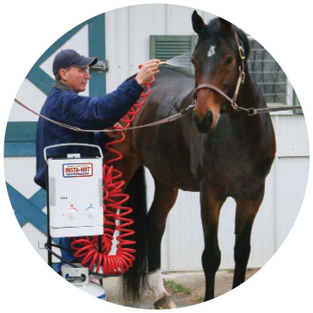 Portable Equine Washing System with Cart U49489