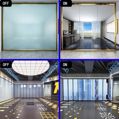 Switchable Adhesive Smart Film, 6Inch x 11.8Inch Y392