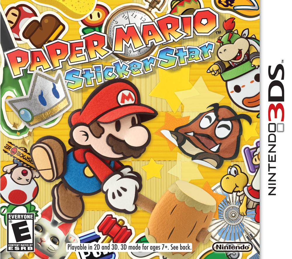 Paper Mario: Sticker Star [Nintendo 3DS] W894707