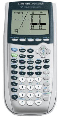TI-84 Plus Silver Edition Graphing Calculator C462544