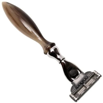 50M Genuine Ox Horn Safety Razor with 1 Gillette Blade G645