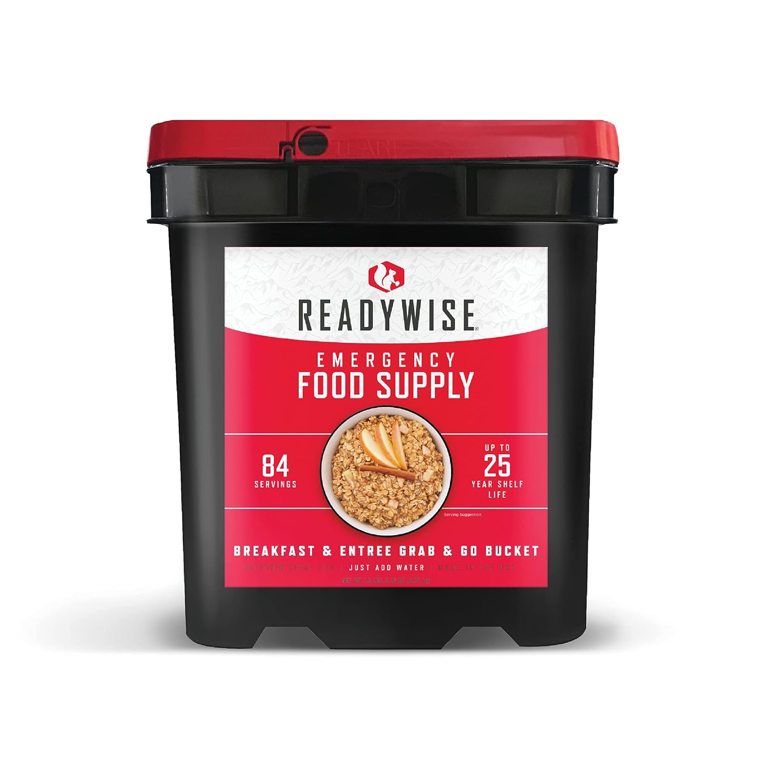 104 Servings Freeze-Dried Emergency Food Supply Variety Pack S486784