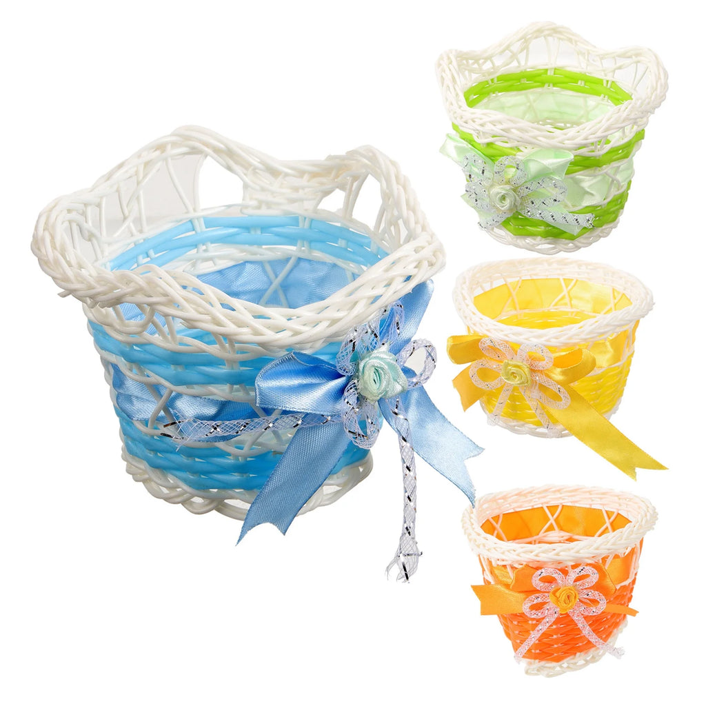 4 Pcs Rattan Flower Basket O33770