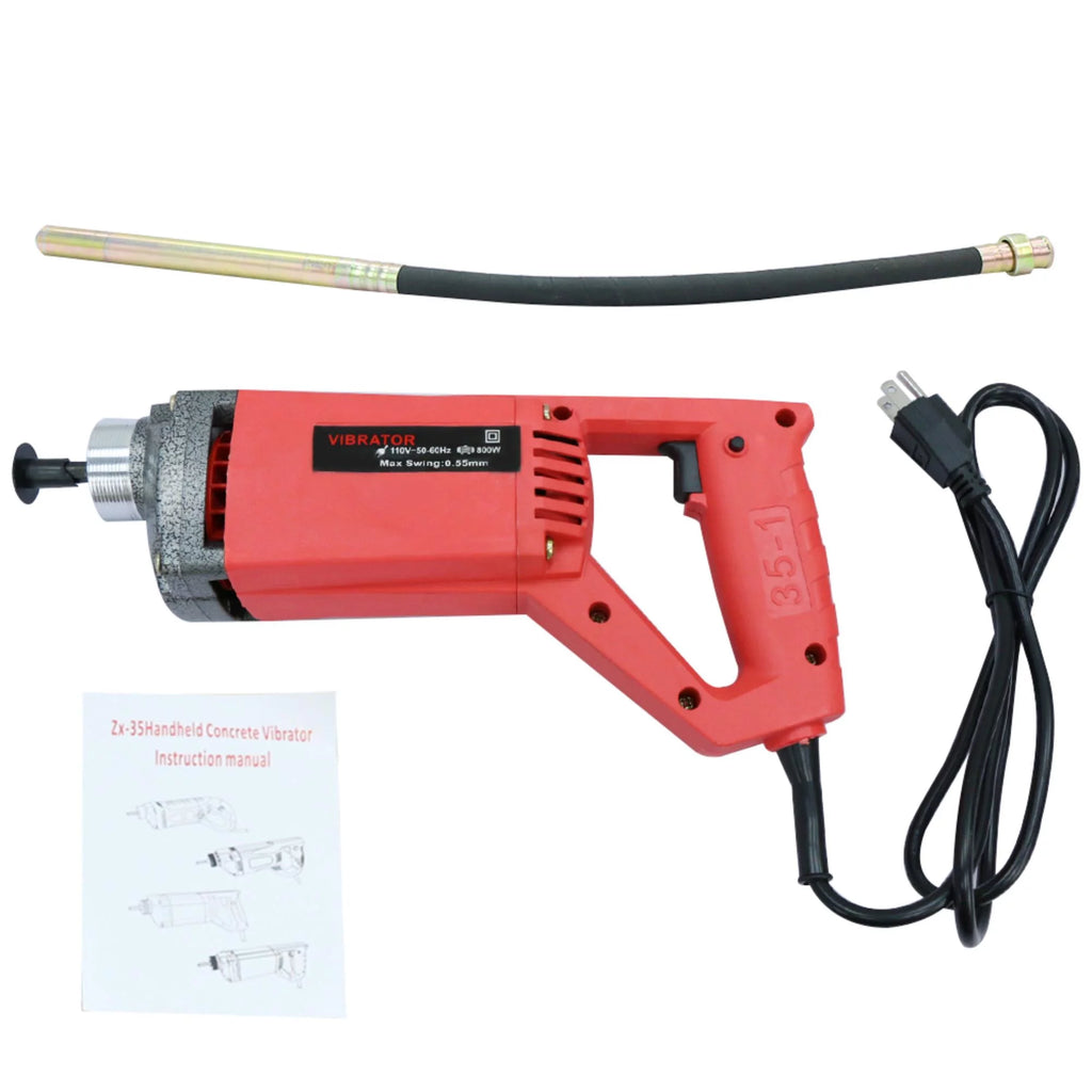 800W Electric Concrete Vibrator with 1.2M Hose H784675