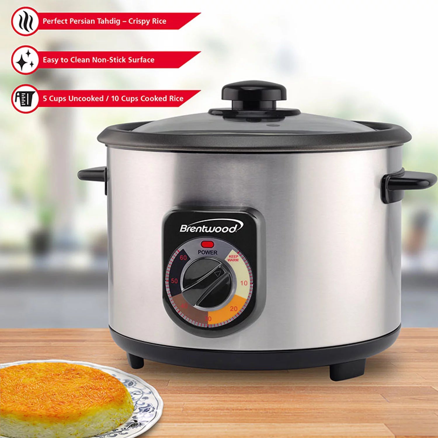Stainless Steel Rice Cooker M46210