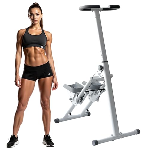 Folding Vertical Climber Exercise Stepper with Handle H934