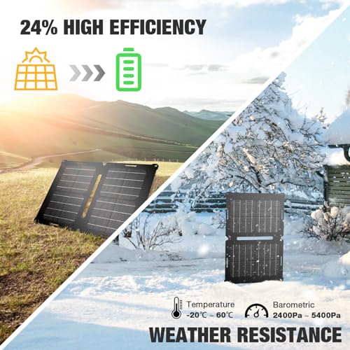 100W Portable Foldable Solar Panel R421