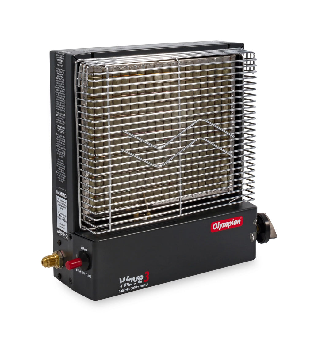 Adjustable 1600 to 3000 BTU LP Gas Catalytic Safety Heater T127