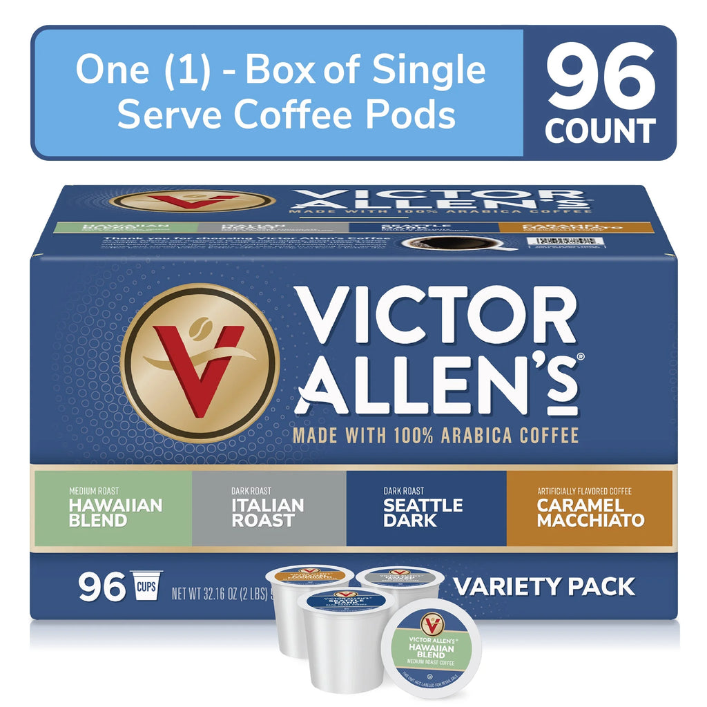Medium-Dark Roast Coffee Variety Pack, 96 Count Single Serve Coffee Pods W952855