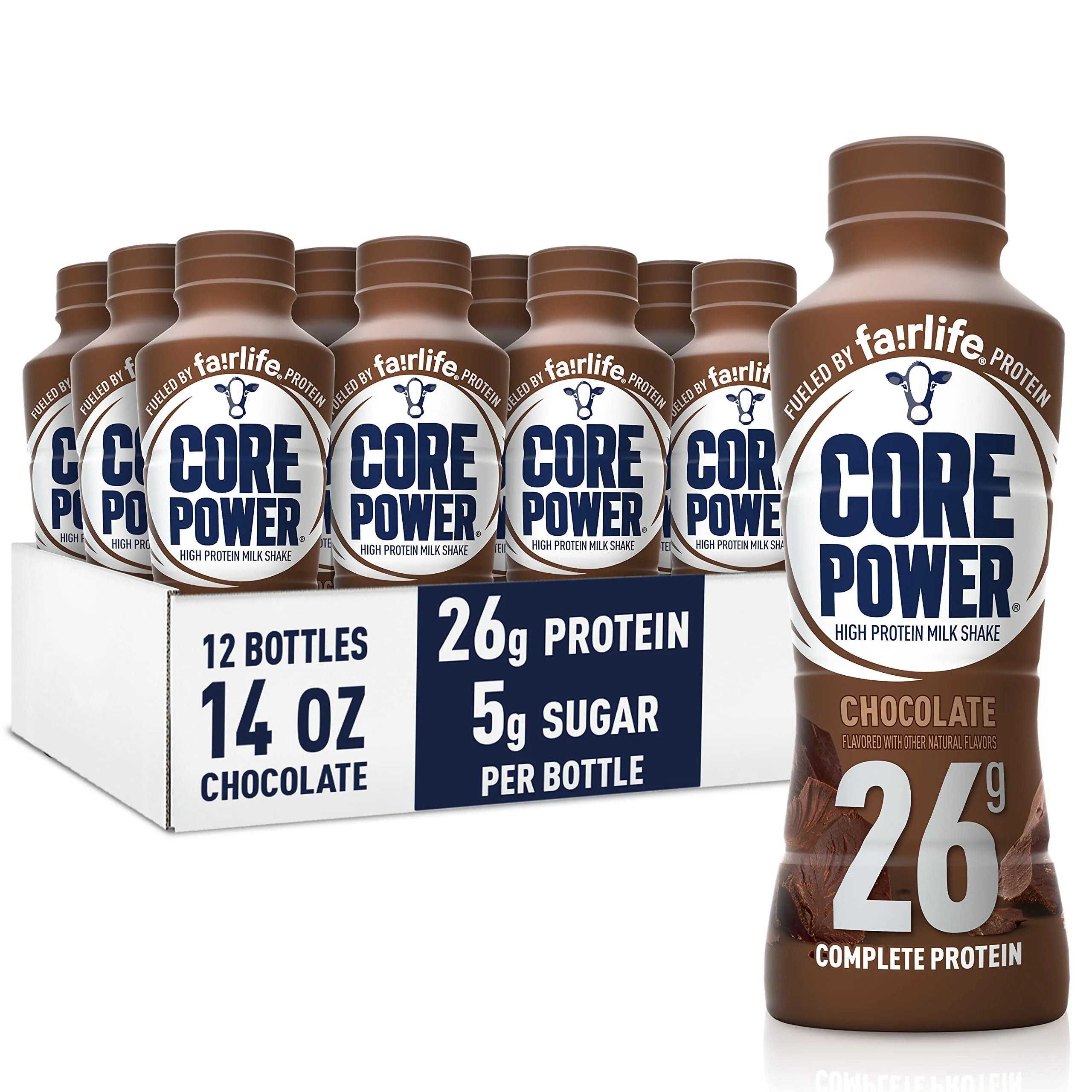 Chocolate Protein Shake, 14 fl oz, 12 Count Y54070