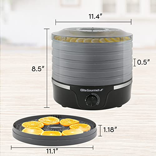 Stainless Steel Food Dehydrator with Adjustable Temperature Controls Y13912