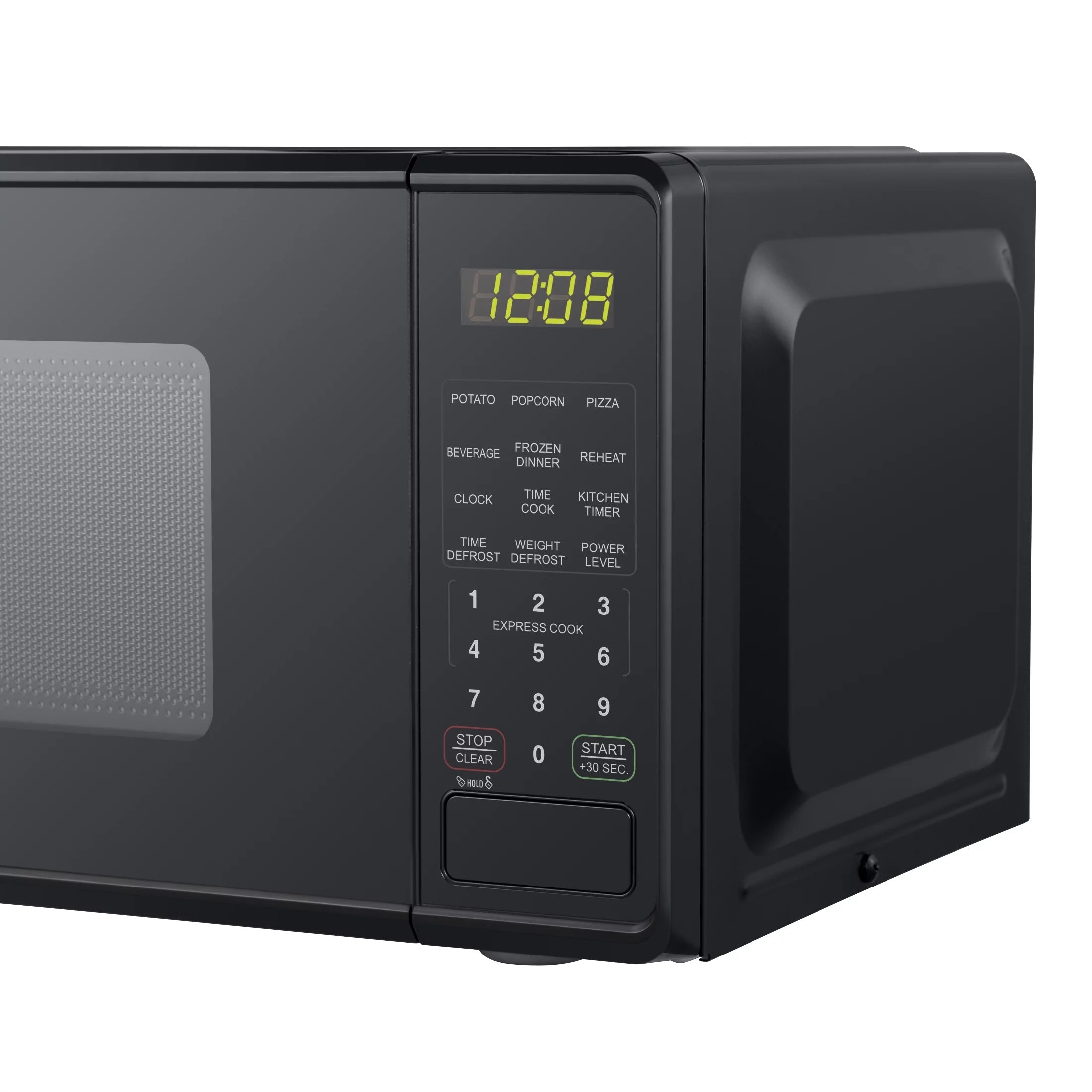 0.7 Cu ft 700 Watts Black Countertop Microwave Oven B2478