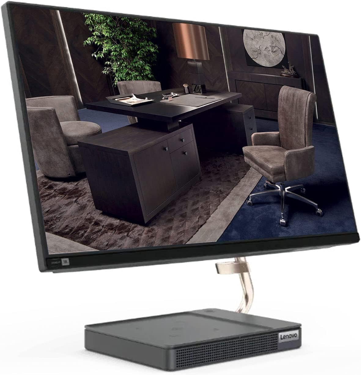 23.8" FHD Touchscreen All-in-One Desktop, AMD Ryzen 7 5700U, 16GB RAM, 256GB SSD+1TB HDD, Grey S783594