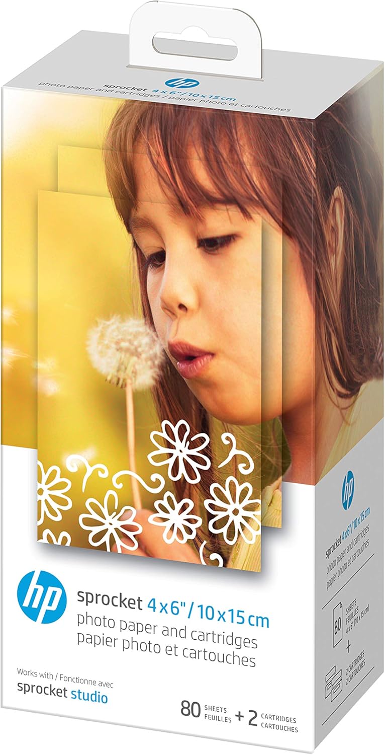 White Instant Color Photo Printer Y4650