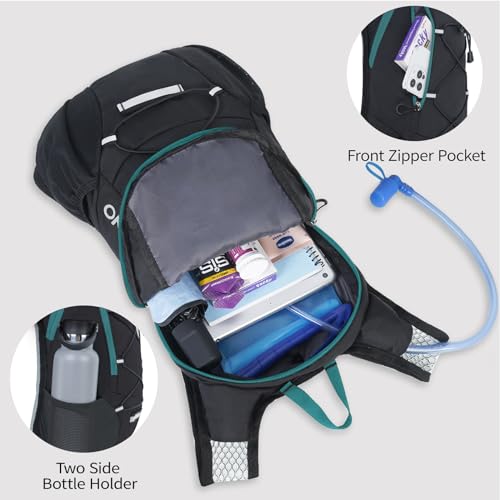 Lightweight Hydration Backpack with 2L Water Bladder C847