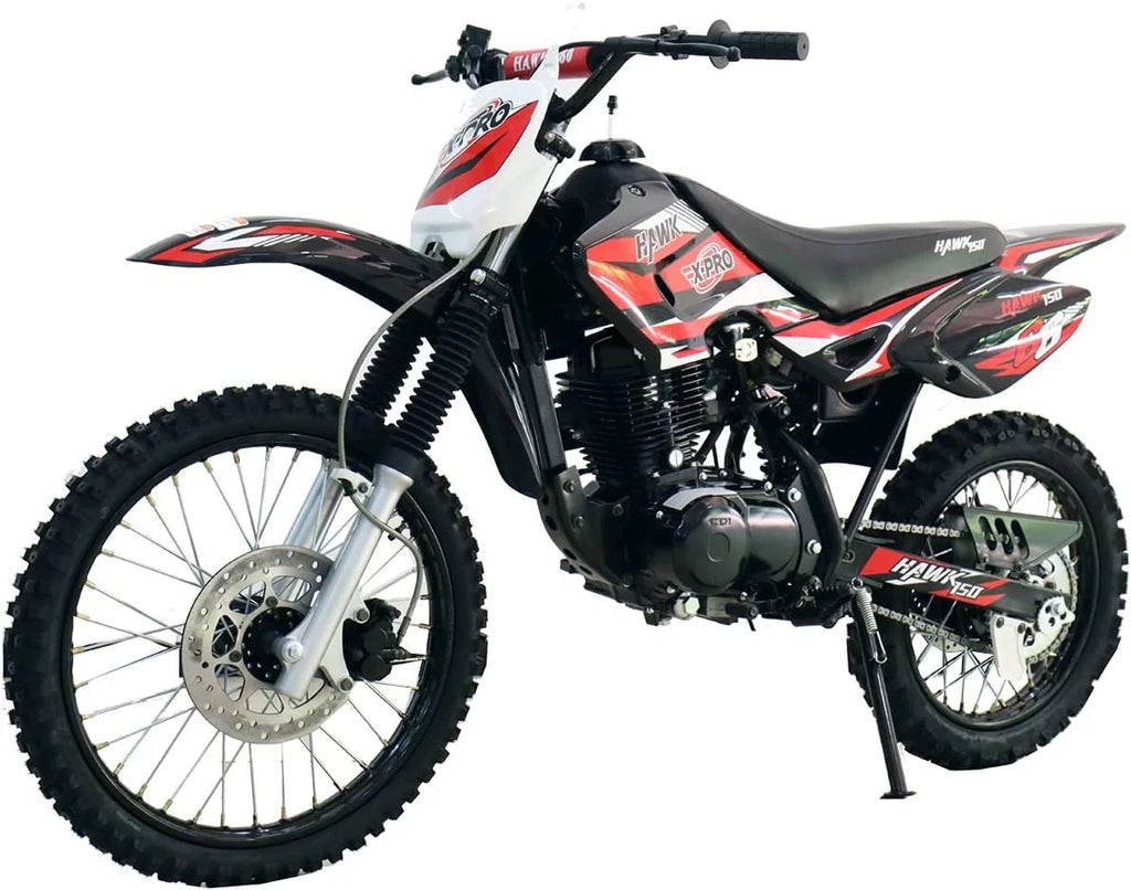 150cc Pit Dirt Bike with 5-Speed Manual Transmission, 19"/16" Wheels B800