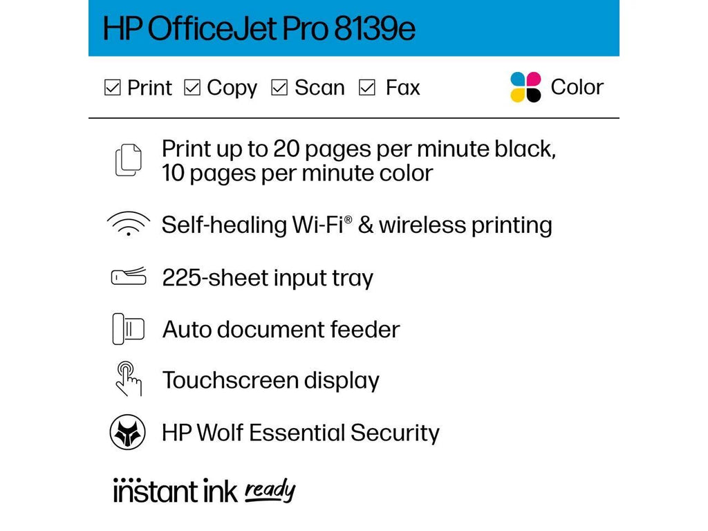 OfficeJet Pro All-in-One Printer Y376