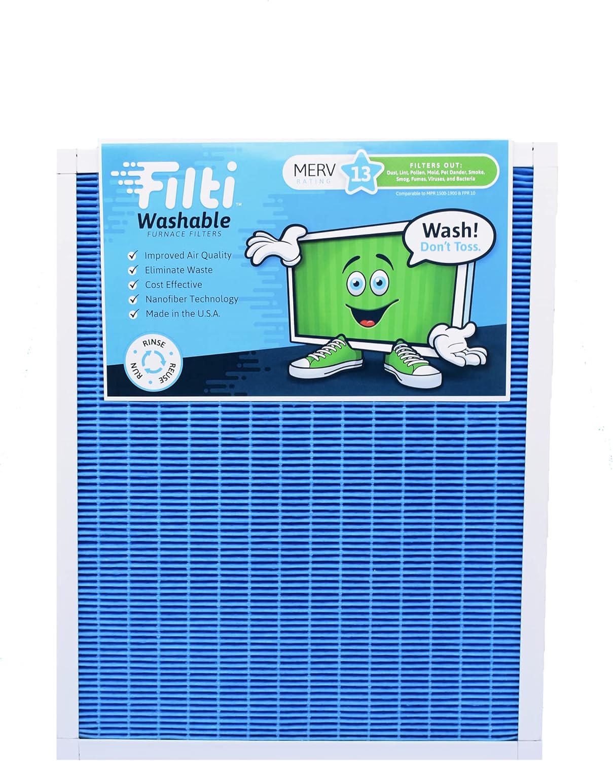 12 x 24 x 1 MERV 13 Washable HVAC Air Filter P81436