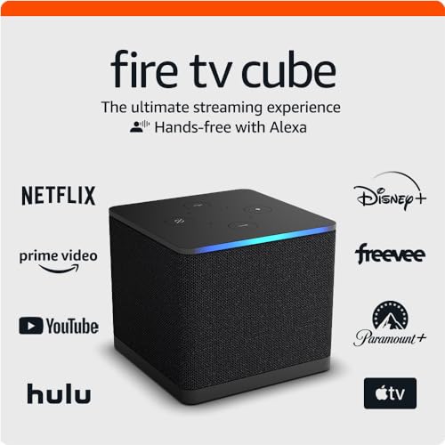 Fire TV Cube with Wi-Fi 6E, 4K Ultra HD D855