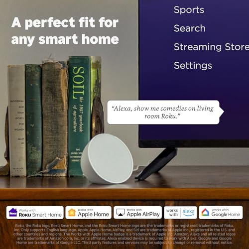 4K HDR Roku Streaming Device with Voice Remote P4662