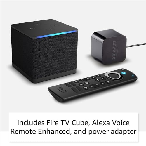 Fire TV Cube with Wi-Fi 6E, 4K Ultra HD D855