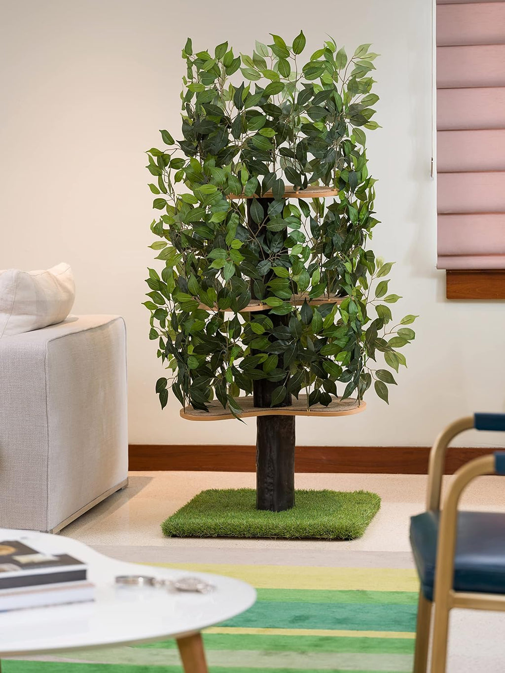 Cat Tree with Leaves C3466