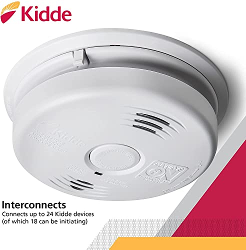 Hardwired Smoke & Carbon Monoxide Detector with 10-Year Battery Backup T23150