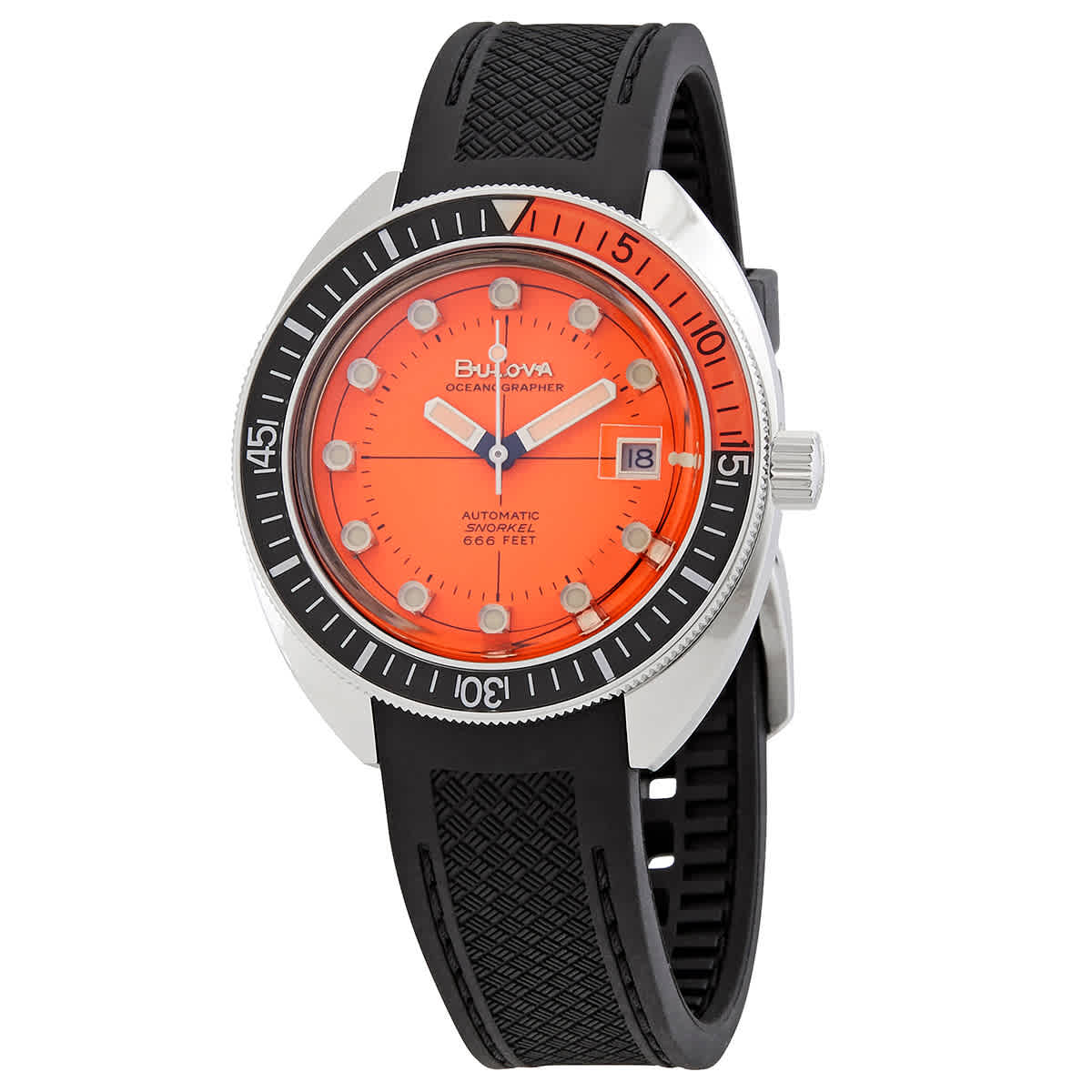 Orange Dial Automatic Men's Watch H91632