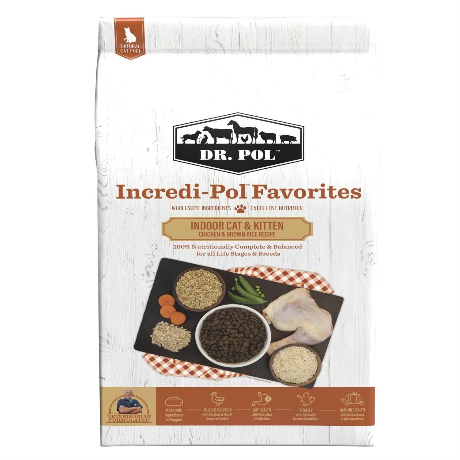 Chicken & Brown Rice Cat Food D325