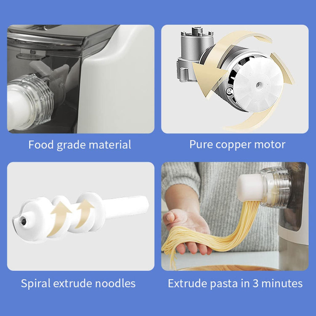 260W Electric Pasta Maker with 13 Noodle Molds V202