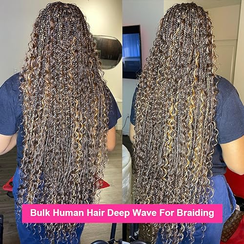 100g 100% Unprocessed Brazilian Virgin Curly Braiding Human Hair Extensions T209