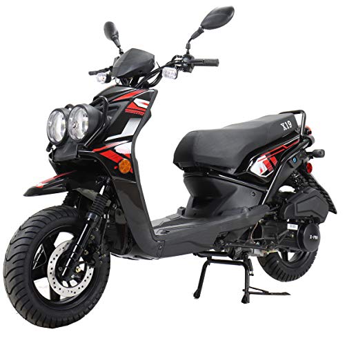 150cc Gas Moped with 12" Aluminum Wheels X497