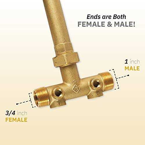 Pressure Tank Installation Kit with 1′ Brass Union Tank Tee K90204