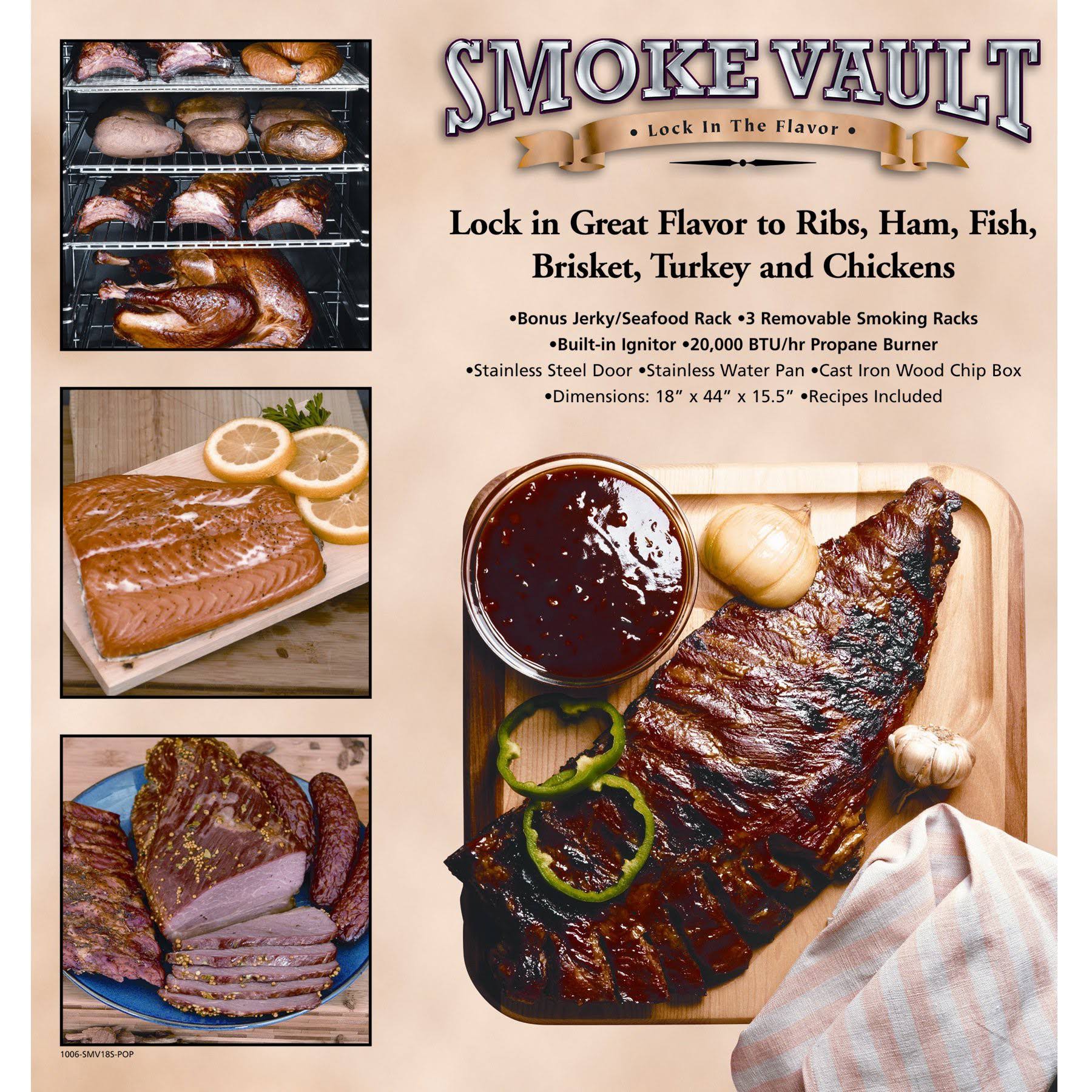 18 in. Smoke Vault V763901