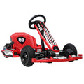 36v Electric Drift Kart with Adjustable Body Length, 3 Speed Mode, 350w Motor, Max Load 187lbs, Max Speed 16 Mph S671