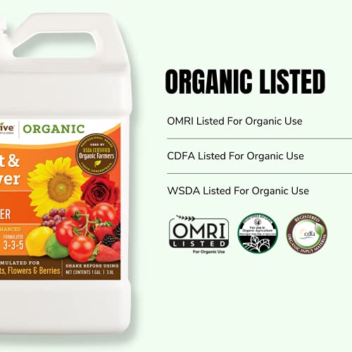 32 oz Organic Liquid Fertilizer 3-3-5 NPK L9645
