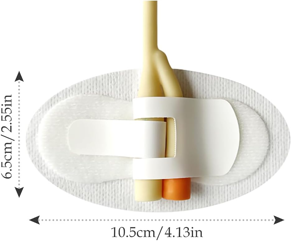 4 Pcs Adhesive Catheter Stabilization Device with Foam Anchor Pad N9746