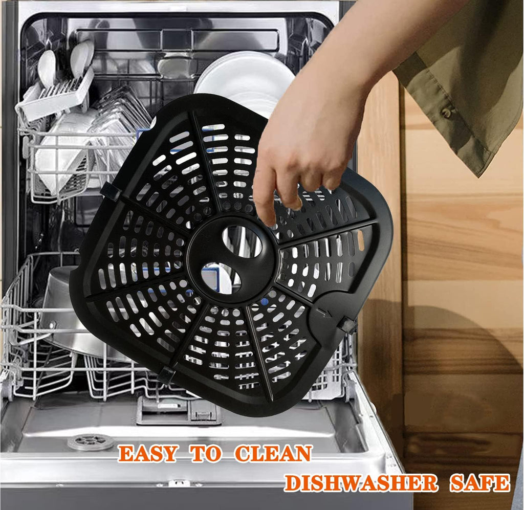 9.6IN Double-layer Coating Air Fryer Crisper Tray X45409