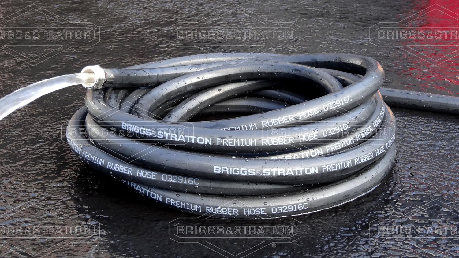 75-Foot Heavy-Duty Rubber Garden Hose Pack of 2 K91584