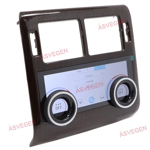 8 Inch LCD Touch Screen Rear AC Panel Climate Control for Land Rover Range Rover Sport L494 2014-2017, Black Trim N892862