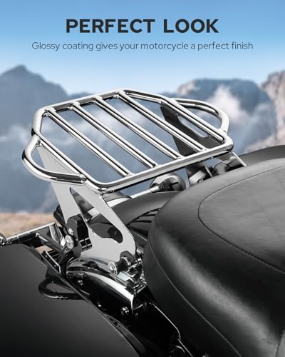 Chrome Detachable Luggage Rack O5725