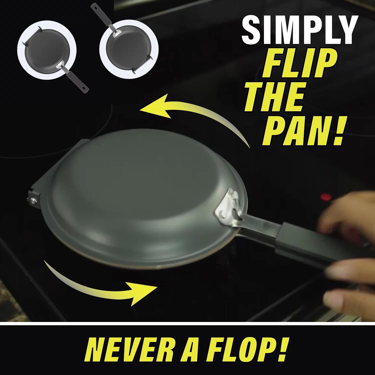Nonstick Flip Pancake Pan I306