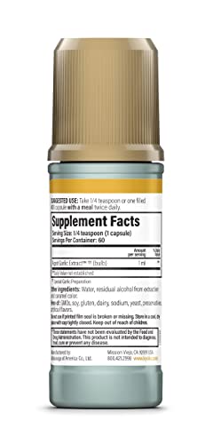 Aged Garlic Extract Liquid, 4 Ounces L60174