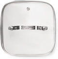 12.5" Square Tempered Glass Frying Pan Lid J211952