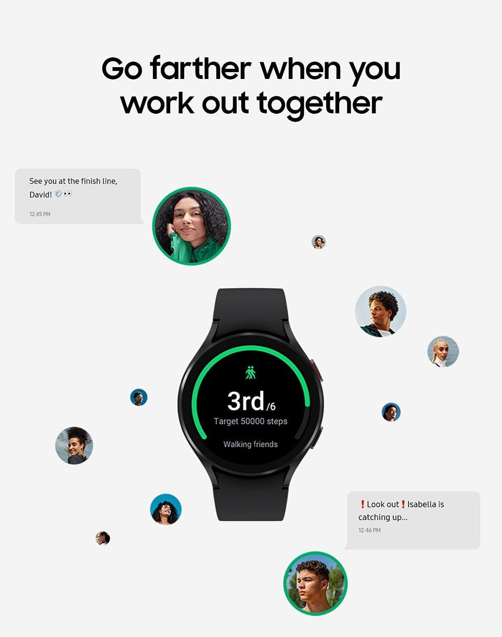 Black 46mm Smartwatch R537276