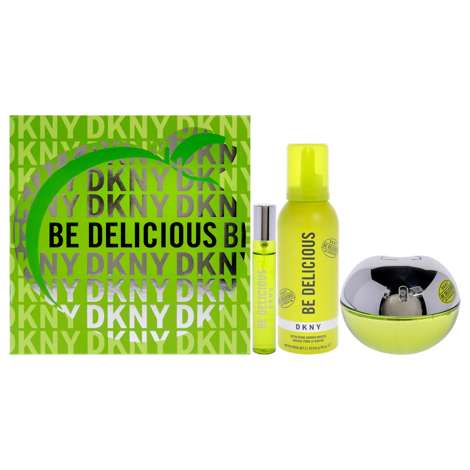3 Pc Gift Set 3.4oz EDP Spray, 0.5oz EDP Spray, 5.1oz Shower Mousse N77450