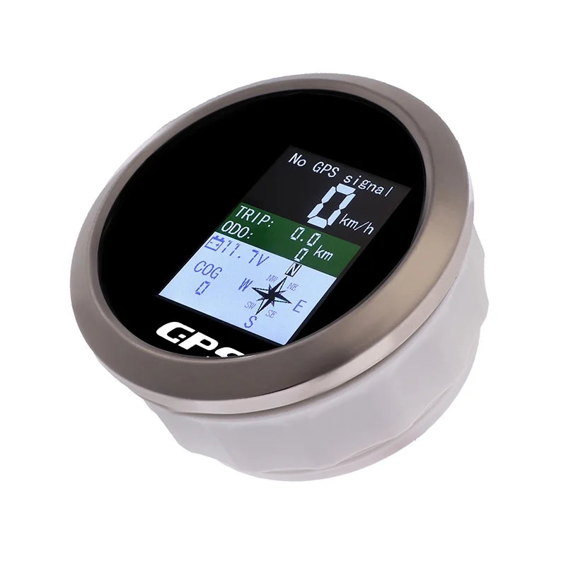 85mm LCD Digital GPS Speedometer Odometer Gauge N73705